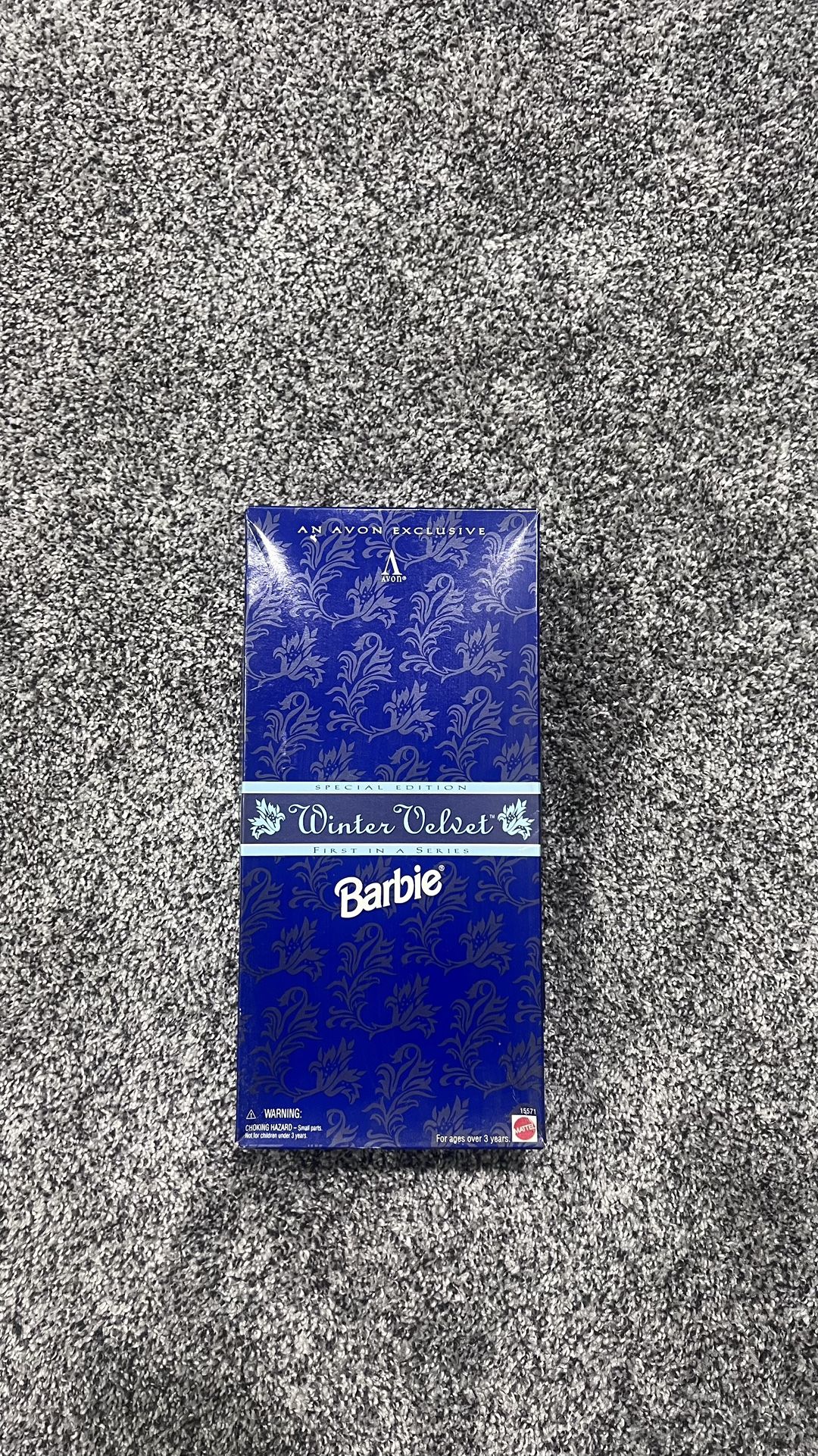 Original Winter Velvet Barbie Avon Exclusive
