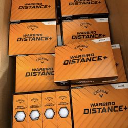 CALLAWAY WARBIRD DISTANCE+ GOLF BALLS