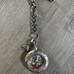 Vintage Compass Keychain 