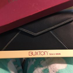Brand New Buxton Leather Pocket Book