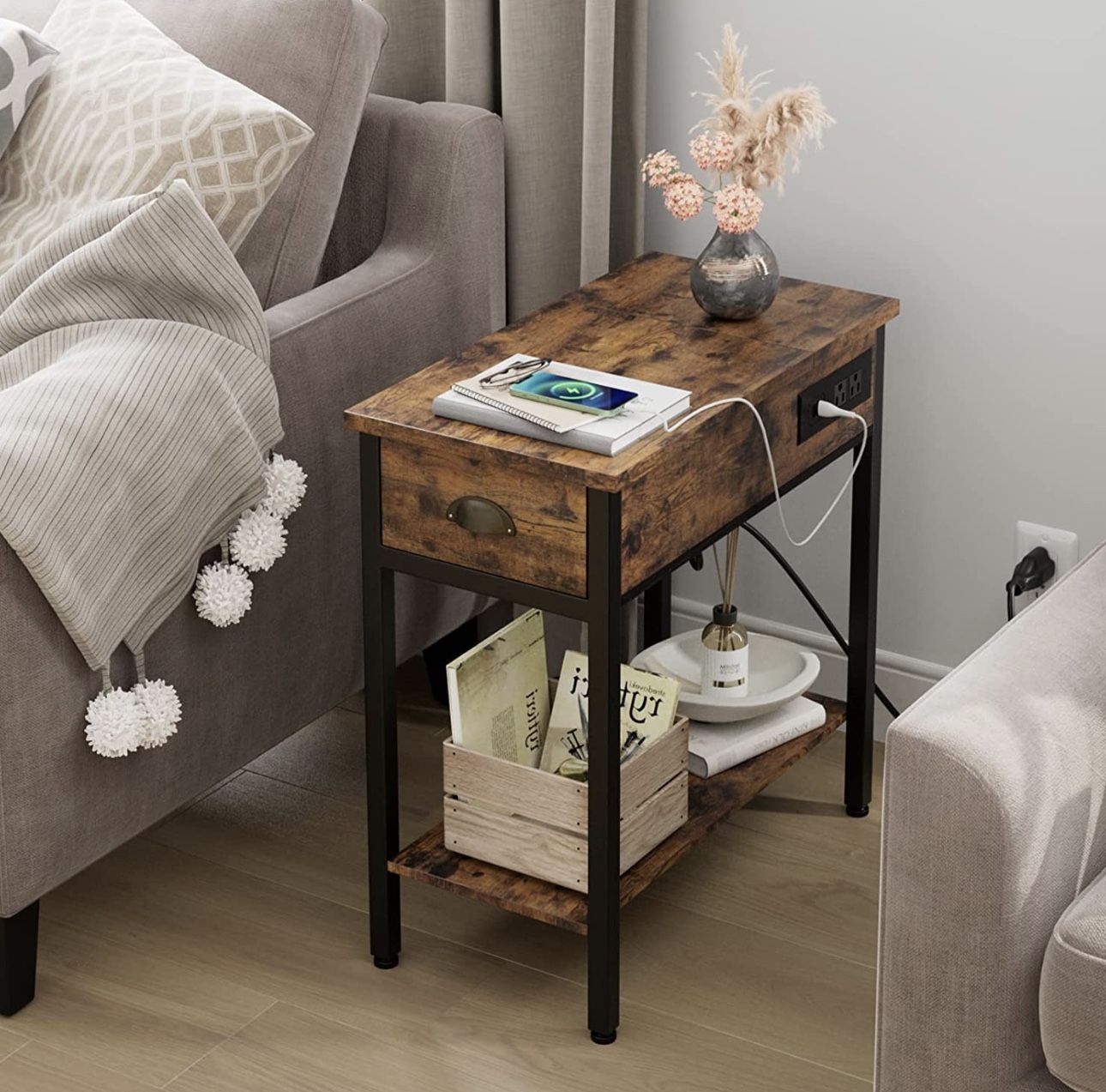 IDEALHOUSE ED002 end Table Vintage