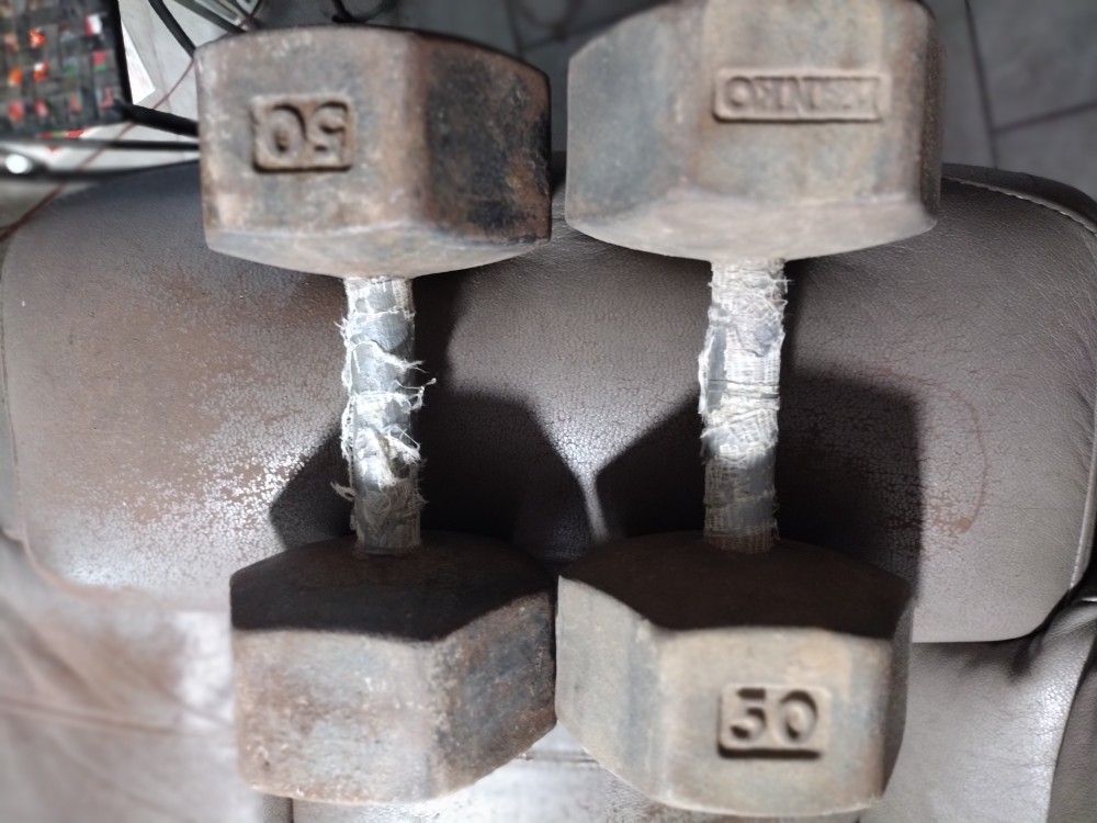 Dumbbell Set 50 Pounds Each