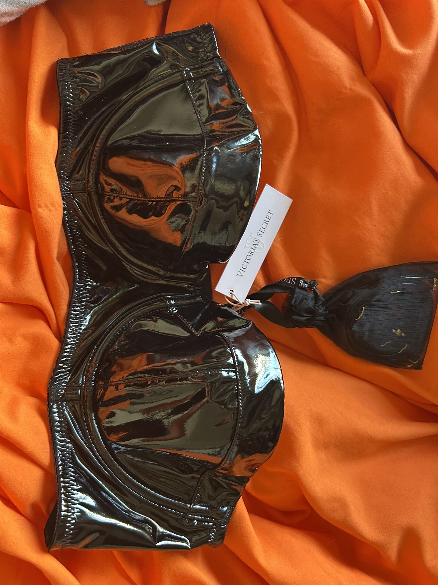 Victorias Secret Very Sexy Faux Leather bra/ Lingerie