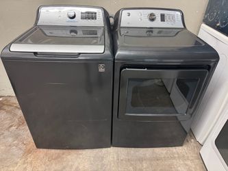 GE Top Load Washer and Dryer Set