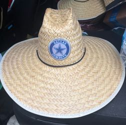 Cowboys straw hat