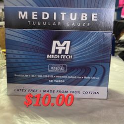 $10. Meditube  Tubular Gauze Size 2.5