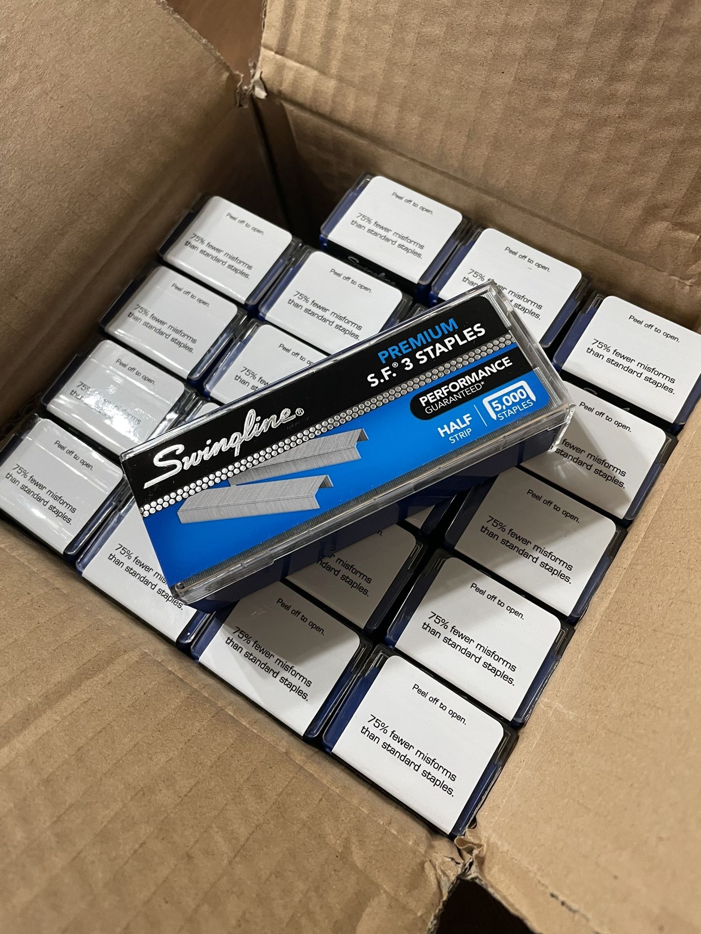 Swingline Staples - Box of 20 Cases