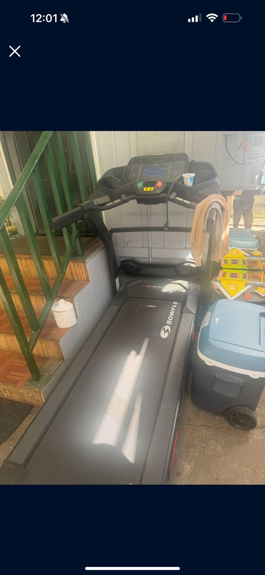 BOWFLEX Treadmill Rarely Used