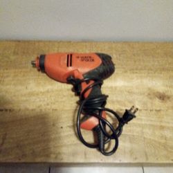 Drill Black Decker Wired