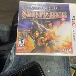 Chronicles Samurai Warriors Nintendo Ds