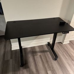 Black Standing Desk 48x24