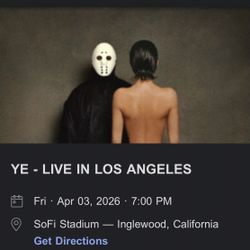 Kanye West - Live In Los Angeles (SoFi Stadium) Tickets