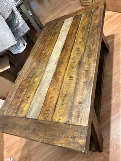 rustic coffee table