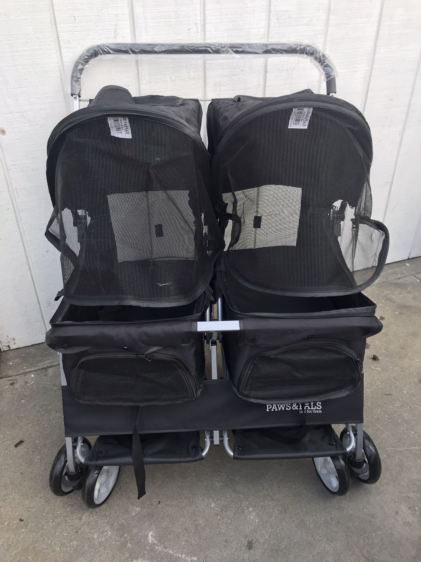 DOG STROLLER DOUBLE