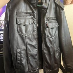 Levis Leather Jacket 