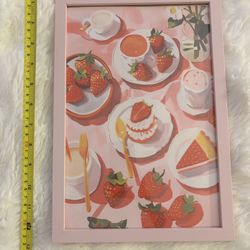 Strawberry Framed Art