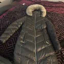 Michael Kors hooded puffer coat