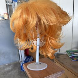 Anime Emma Wig Bright Orange
