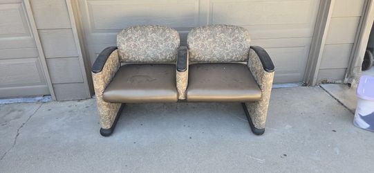 Commercial Chair Bench 2 Seats