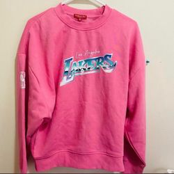 Pink Lakers Sweatshirt