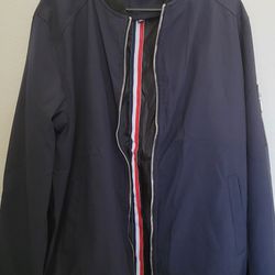 Red And Blue Size Large (L)  Mint Condition Bomber Jackets