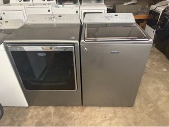 Maytag washer and Maytag electric dryer