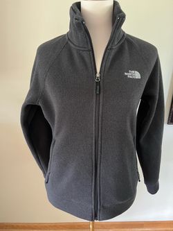 The North Face Jacket Women Small Black Full Zip Fleece jacket