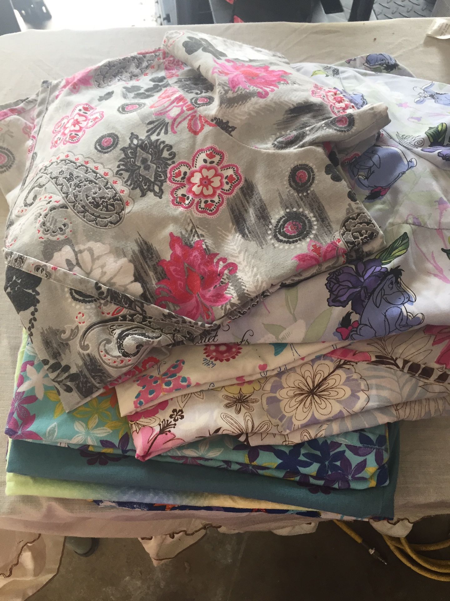Scrub tops. $3 each. Small