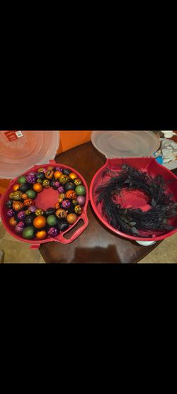 Halloween wreaths
