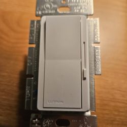 Lutron Diva White Rocker Slide Dimmer