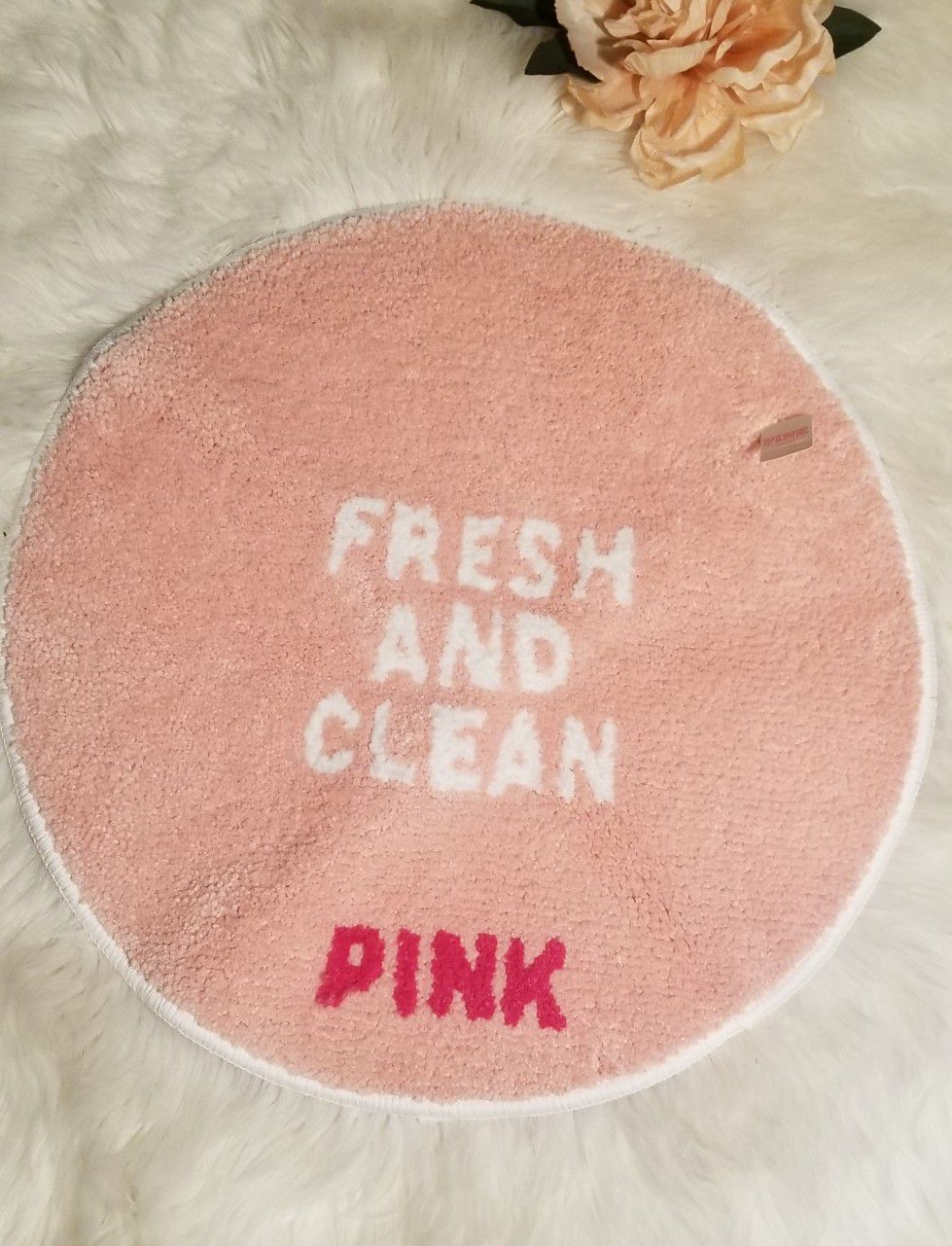Victoria secret pink Bathroom mat