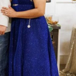 Royal Blue Dress