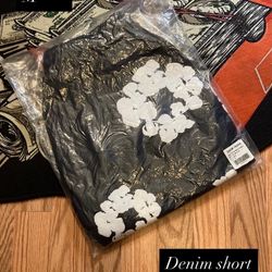 Denim Tear Shorts Navy