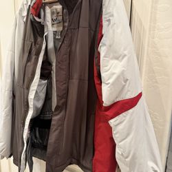 White Sierra Waterproof Men’s Jacket , Size XL,$20