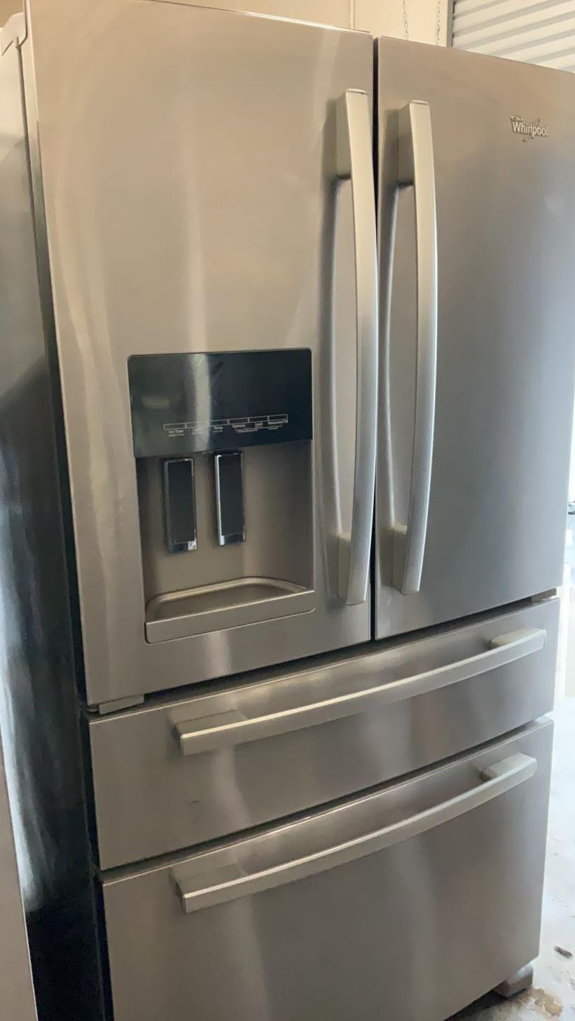 Whirlpool 4-Door Stainless Steel Refrigerator