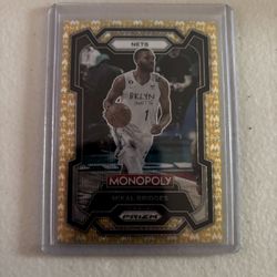 2023-24 Panini Prizm Monopoly Mikal Bridges /10