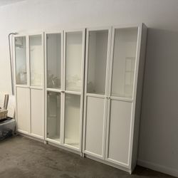 3- IKEA Billy Bookcases 