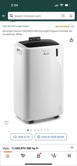 Delonghi Window Air Conditioner / Fan
