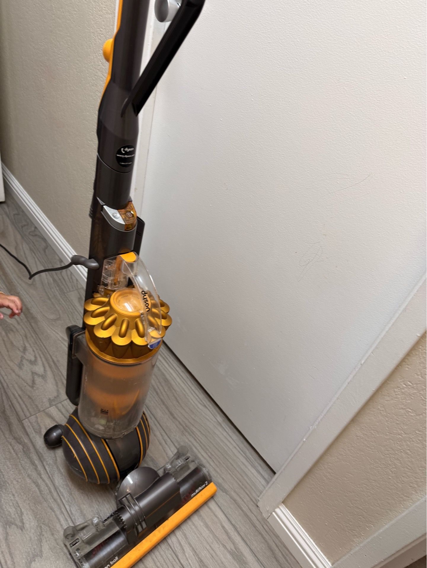 Dyson vacuum and Hair dryer