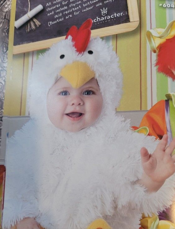 Infant chicken halloween costume