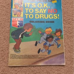 MLB Say No To Drugs Coloring Book
