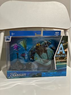 McFarlane Toys - Disney Avatar World of Pandora Figure Set | CET-OPS Crabsuit with RDA Driver - Multi-Colored