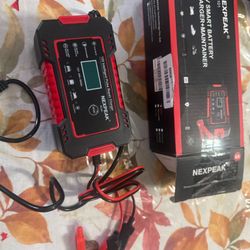 NEXPEAK NC101 Car Battery Charger, Smart Battery Trickle Charger 12V 6A Automotive Battery Maintainer Desulfator with Temp Compensation for Car Truck 