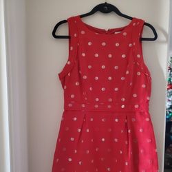 Beautiful Red/Gold Dress - NEW
