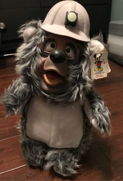 Walt Disney country bear coal miner vintage