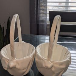 Flower Girl Baskets/Canasta Para Flores