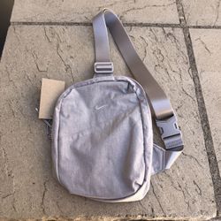 New Nike Aura Crossbody Bag Fanny Pack Hip Waist Belt College Grey 5L