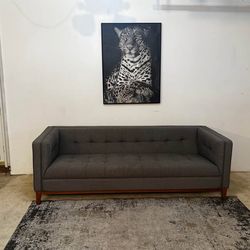 Gray 3-Seater Sectional Sofa
