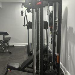 Centr 2 FTX Functional Trainer with Folding Bench