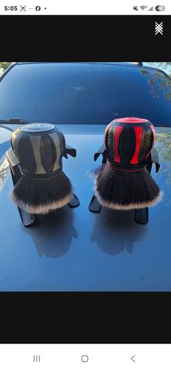 Big brushes for mobile detailing